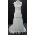 Graceful Lady Cheap A-Line vestido de novia del vestido de novia